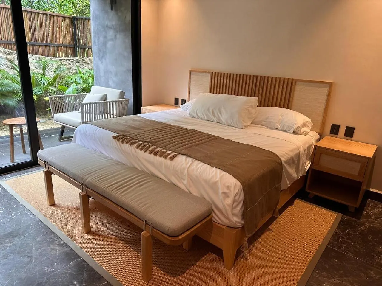 Lovely 2Bedroom Apartment Serviced + Pool & Garden Tulum 0*,
